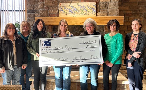 $5,000 donation to Kanabec County - Operation Community Connect