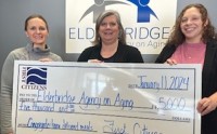 $5,000 donation to Elderbridge Agency on Aging for congregate and home-delivered meals