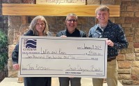 $2,500 donation to Lakes and Pines in Mora for Tax Program Volunteer Support