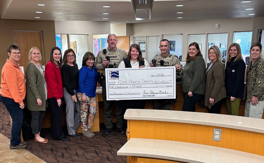 $5,000 - Floyd County Sheriif's Department - Charles City