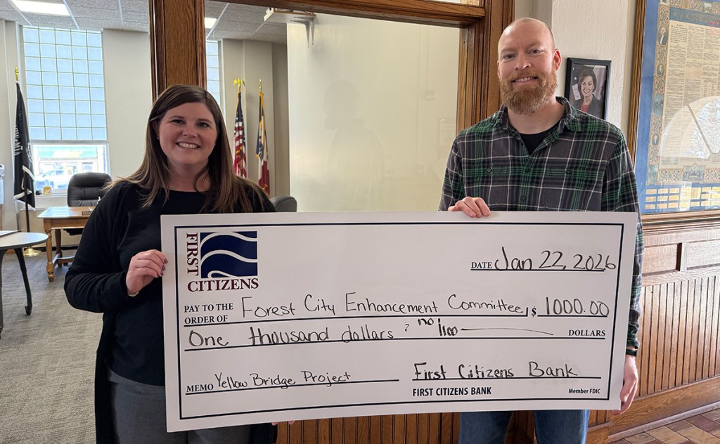 $1,000 - Forest City Enhancement Committee