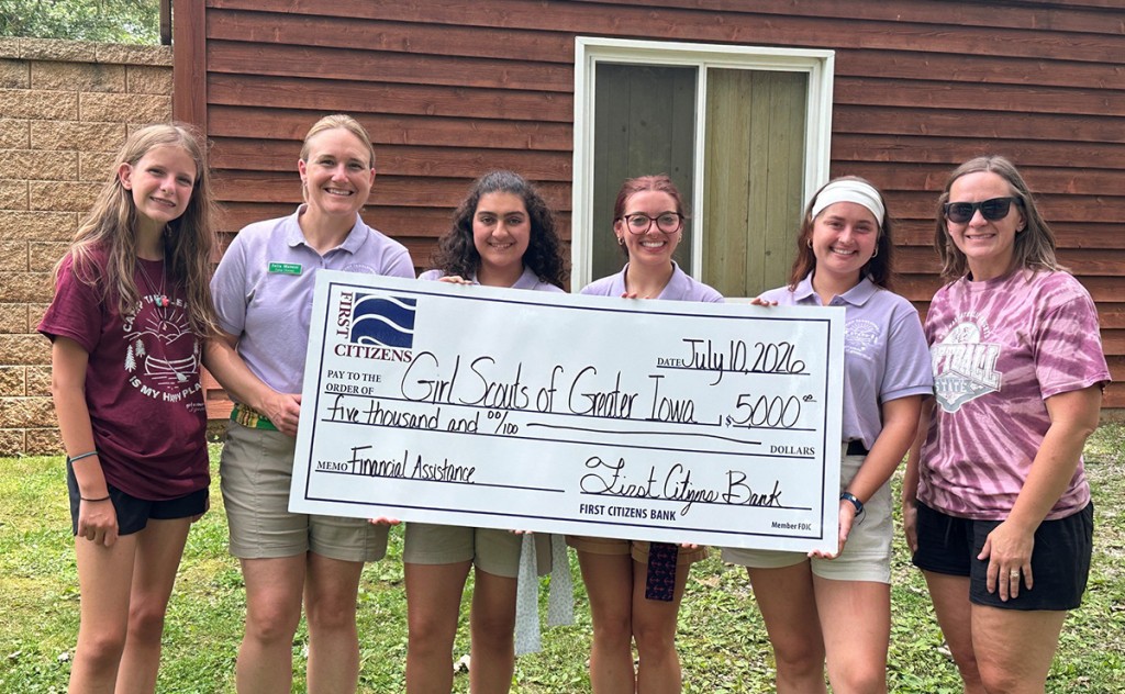$5,000 - Girl Scouts of Greater Iowa