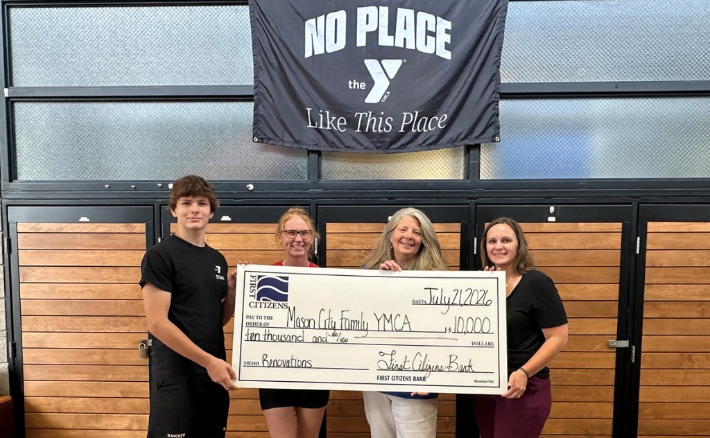 $10,000 - Mason City Family YMCA