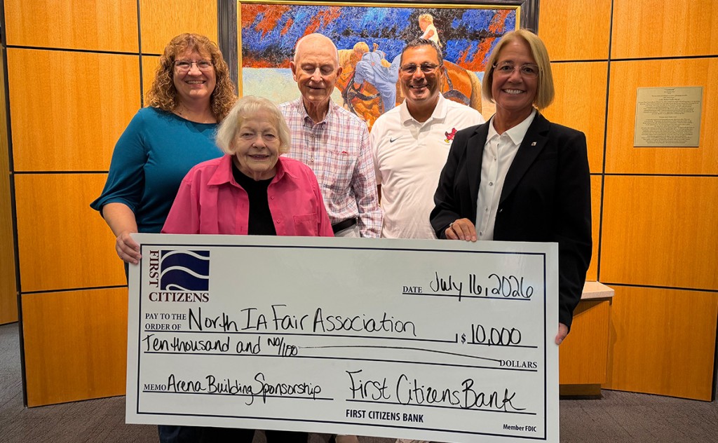 $10,000 - North Iowa Fair Association