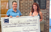 $1,000 to Osage Community Daycare towards the Bridges Mentoring Program