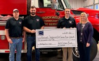 $1,000 - Rockwell Community Fire Service Association