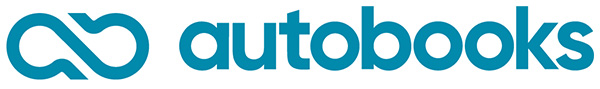 autobooks logo in teal