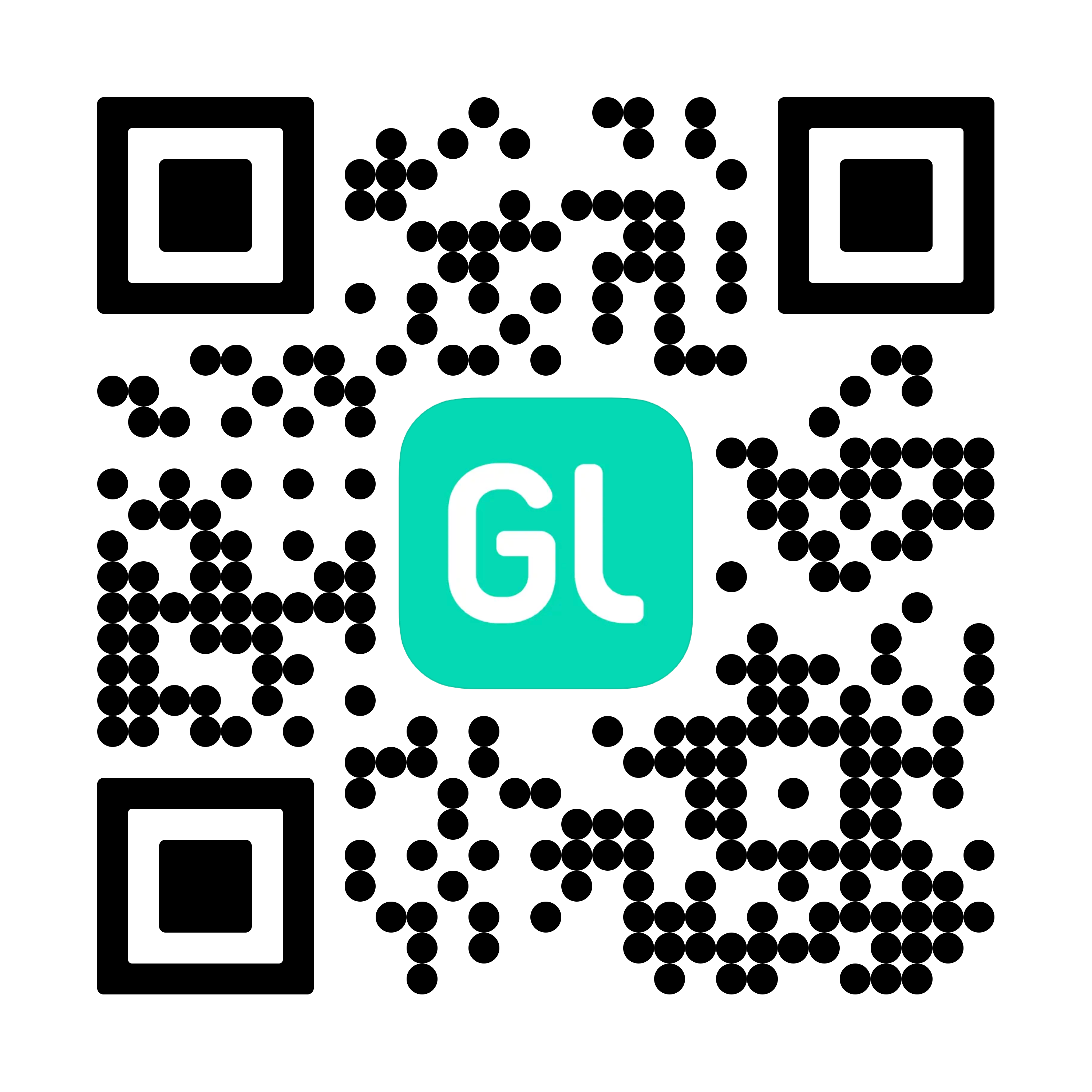 qr code with greenlight mobile app in the center