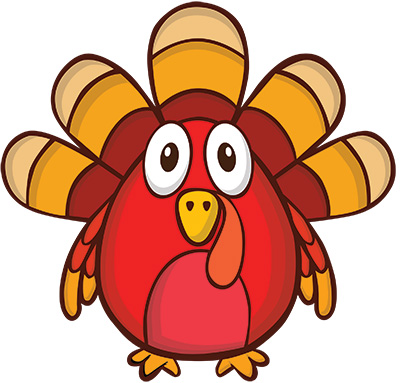 cartoon turkey